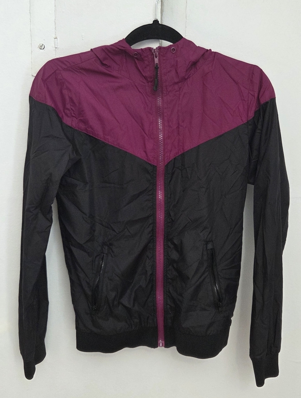 Garage Color Block Windbreaker Jacket
